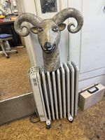 Hirsch Kopf aus Ton