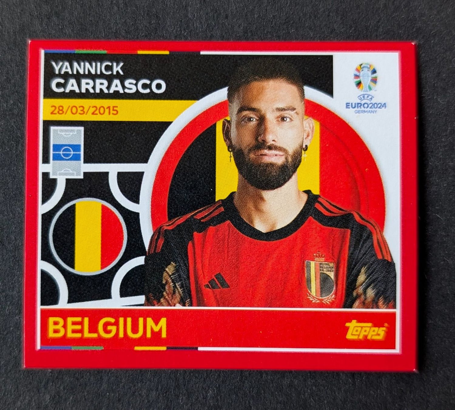 Topps Carte collezionabili: Topps EM 2024--BEL 15 – Nuovo e nell'imballaggio originale da Hittnau venduto da stamps_and_coins