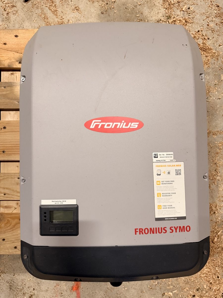 Fronius Inverter: Fronius Wechselrichter & Batterie – Usato da Waldstatt venduto da svenzeller2 1