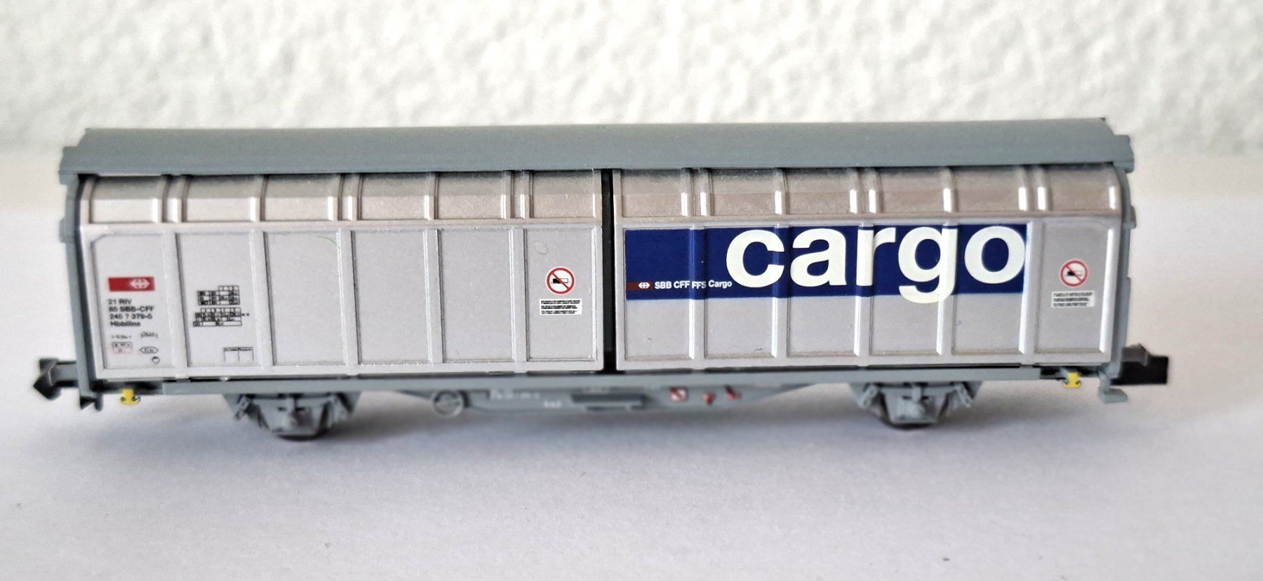 Trix Trains électriques: Minitrix Schiebewandwagen SBB " CARGO " – D'occasion à Biberist par Ntrains