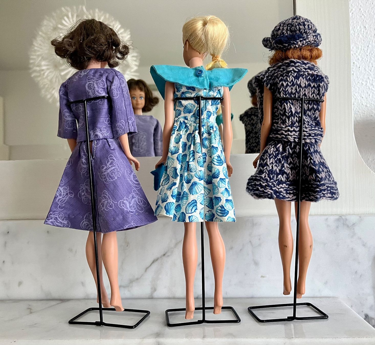 Bambole: 3 outfit blu/viola per Barbie – Usato da Breganzona venduto da mas_tv72 1