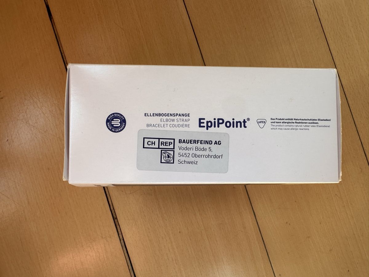 Attrezzature mediche: Bauerfeind EpiPoint Ellenbogenspange – Usato da Bern venduto da vic_sh2d 2