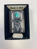 Zippo Feuerzeug USA Indianer Design mit Stein