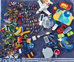 Playmobil Konvolut, viele Figuren, Polizei, Tiere, Pool,...
