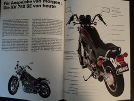 Prospekt Yamaha XV750SE 1981
