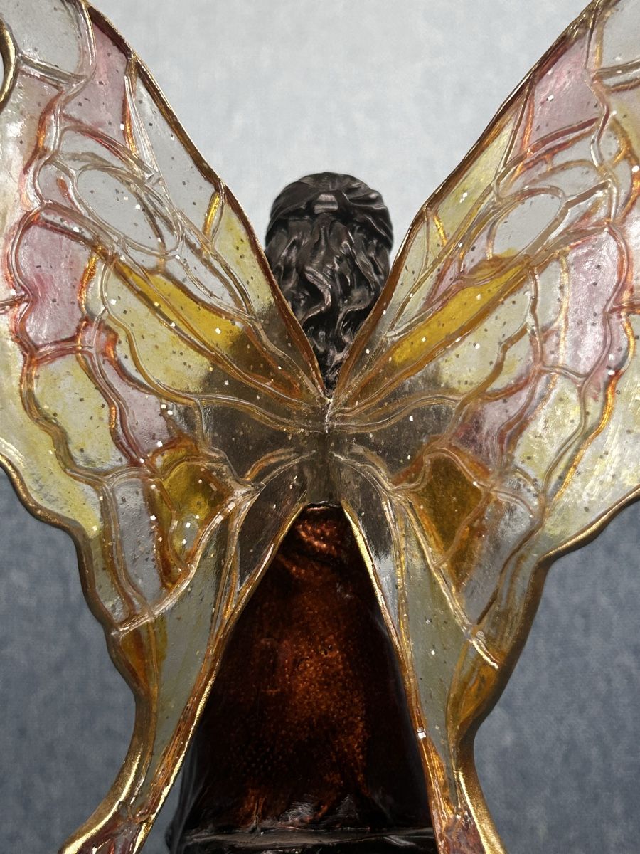 Statuette: Statuette de Fée, Ailes de Vitrail – Nuovo (secondo la descrizione) da Cugy FR venduto da luc_7q2j 3