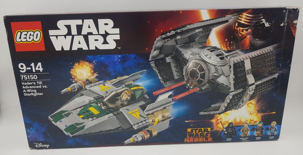 Lego Star Wars 75150 - Vader's Tie Advanced vs. A-Wing (Neu (gemäss