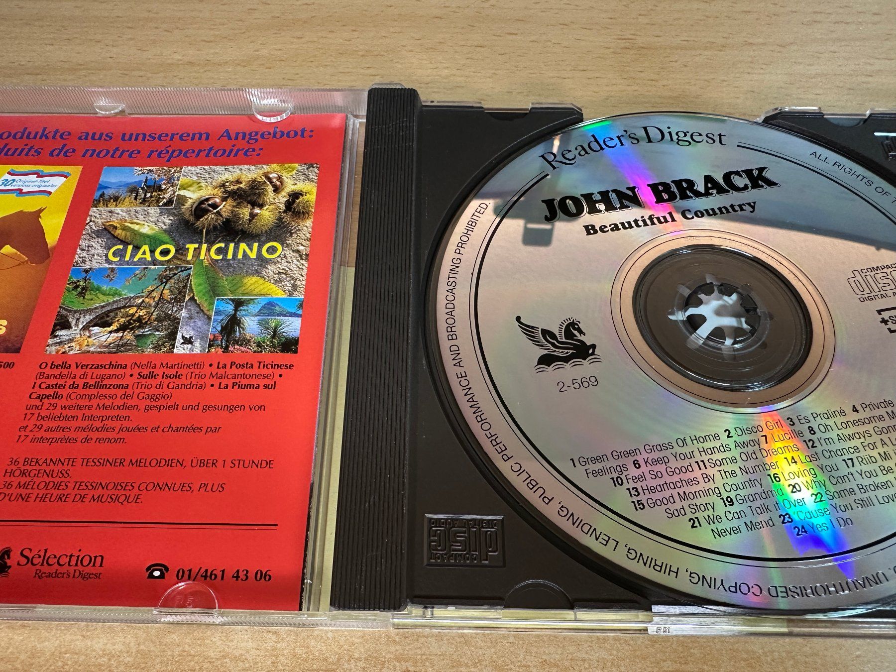 CD: G7 John Brack – Beautiful Country – Usato da Rikon im Tösstal venduto da Alpenmutz 2