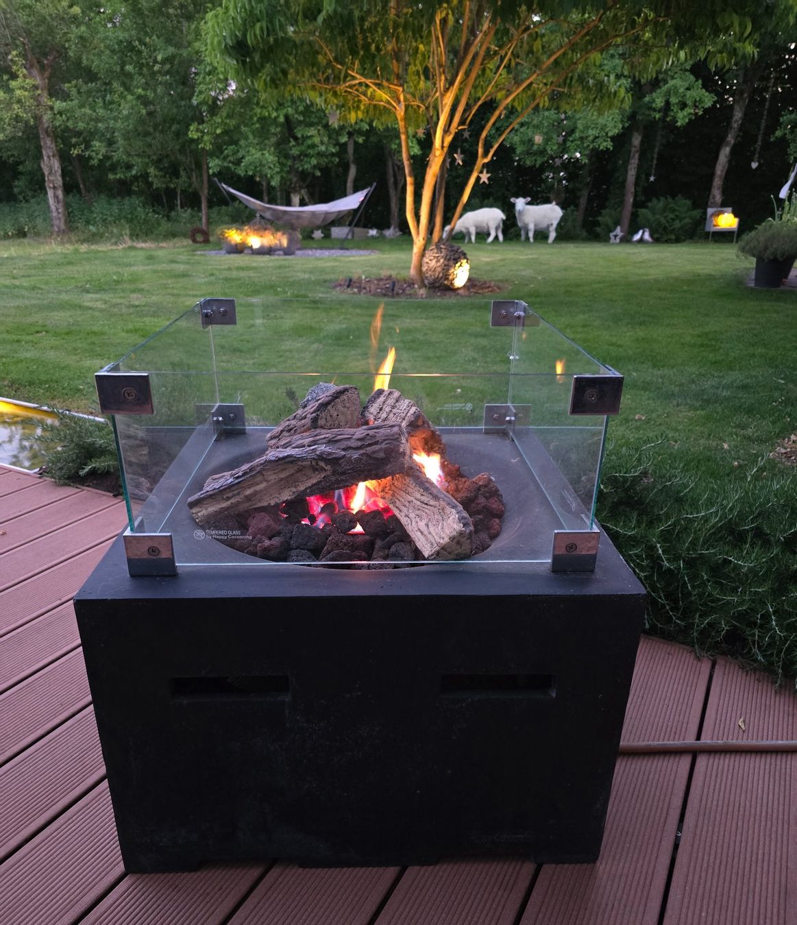 Cheminée d'extérieur: Gasfeuerstelle outdoor – D'occasion à Oberbuchsiten par mmfischer63 1