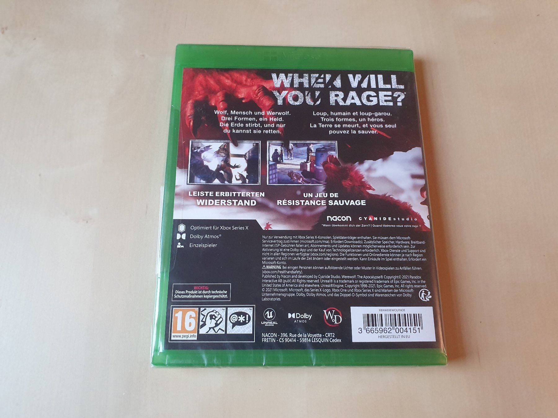 Microsoft Spiele: Werewolf Xbox Series X neu und ovp – Neu und originalverpackt aus Stansstad von collectorsshop 1