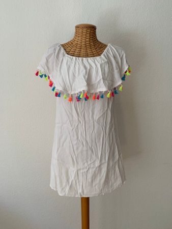 FOREVER 21 - Hippie Kleid weiss S