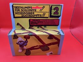 Schleich 40040 Schlumpf Gartenzaun Set – 100% komplett