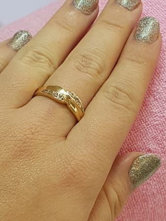 Bagues: Ring mit Steinen im Brillant Schliff – Neuf (Voir description) à Unterägeri par Altgoldschmuck 5
