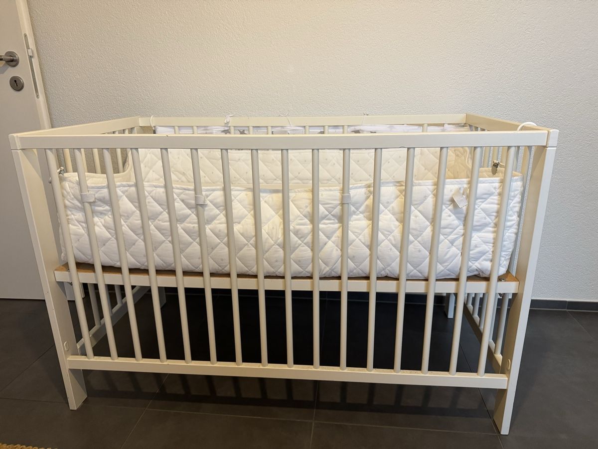 Letti: White Baby Cot Bed – Usato da Zürich venduto da lui_ns5h