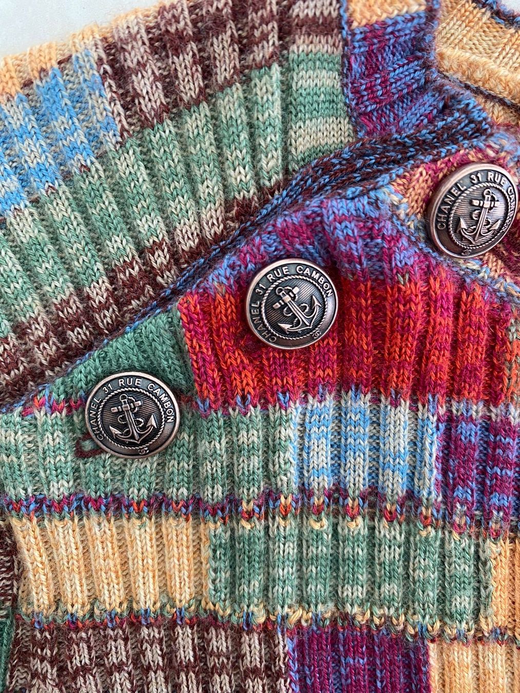 Chanel Pullover & Sweatshirts: Chanel Mosaik-Stricktop – Gebraucht aus Uetikon am See von MB1969 3