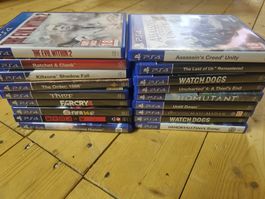 PS4 Spiele Bundle (18 Spiele)