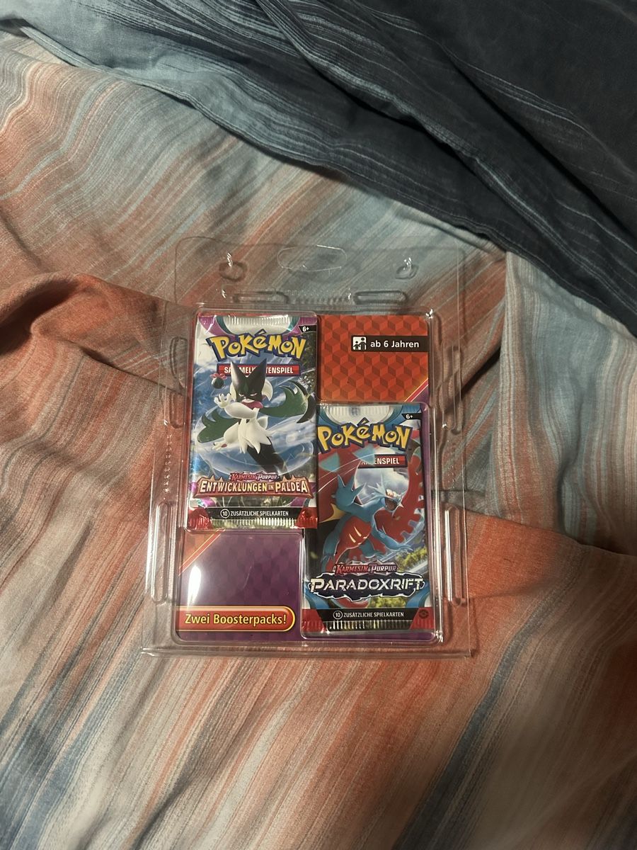 Pokémon Cartes à collectionner: Pokemon 2 Boosterpacks – Neuf avec emballage d'origine à Mellingen par fra_6cjl