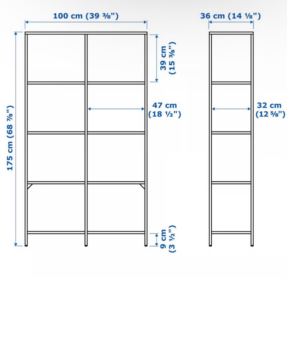 Ikea Scaffali: Ikea VITTSJÖ Regal – Usato da Zürich venduto da hilarialeonie 1