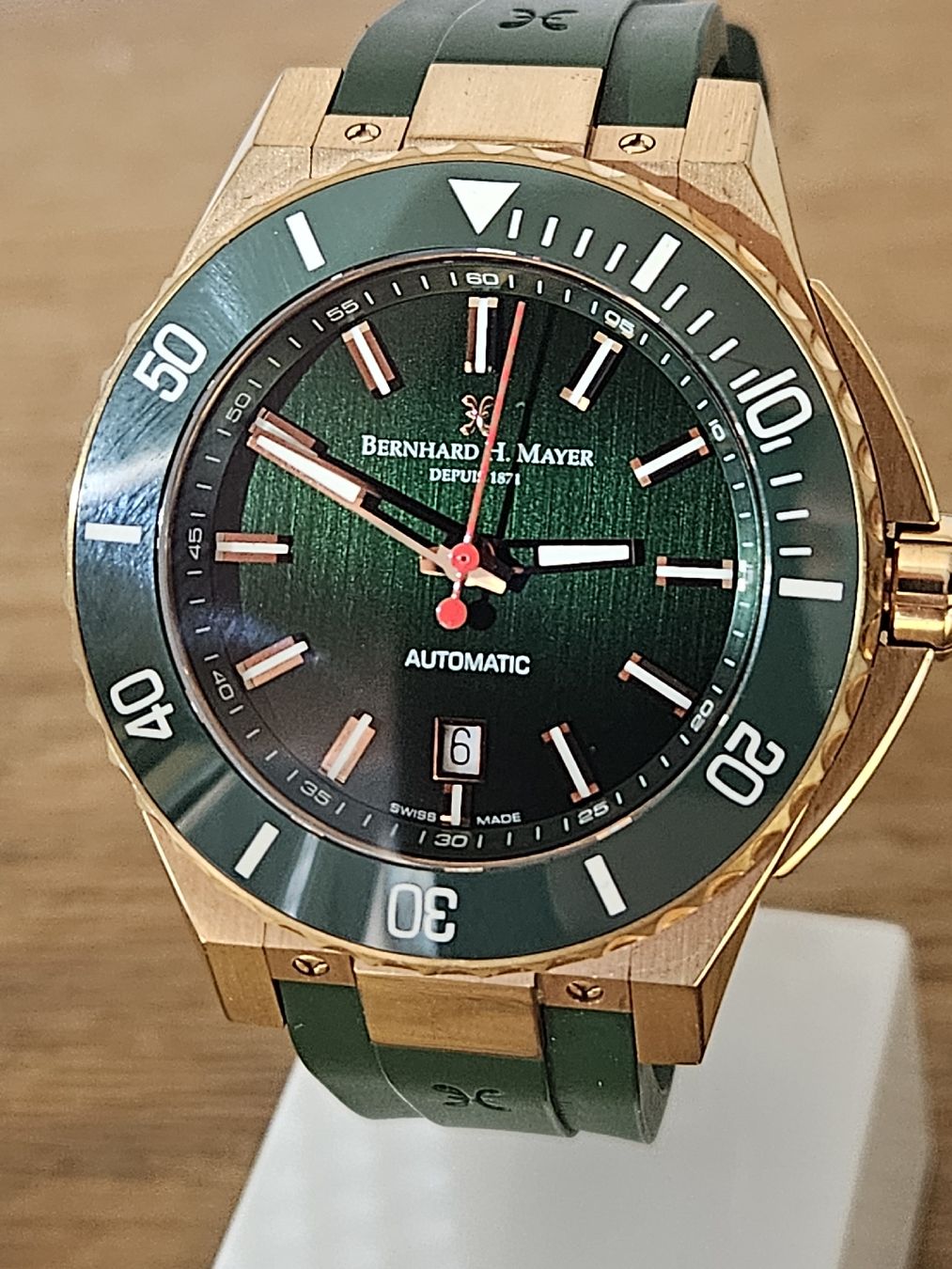 Orologi: Bernhard H. Mayer Automatic Herrenuhr 44mm – Usato da Flamatt venduto da pie_f9zm 2