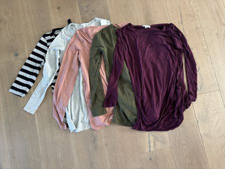 Schwangerschaftsshirt -Set langarm  Gr. M/38