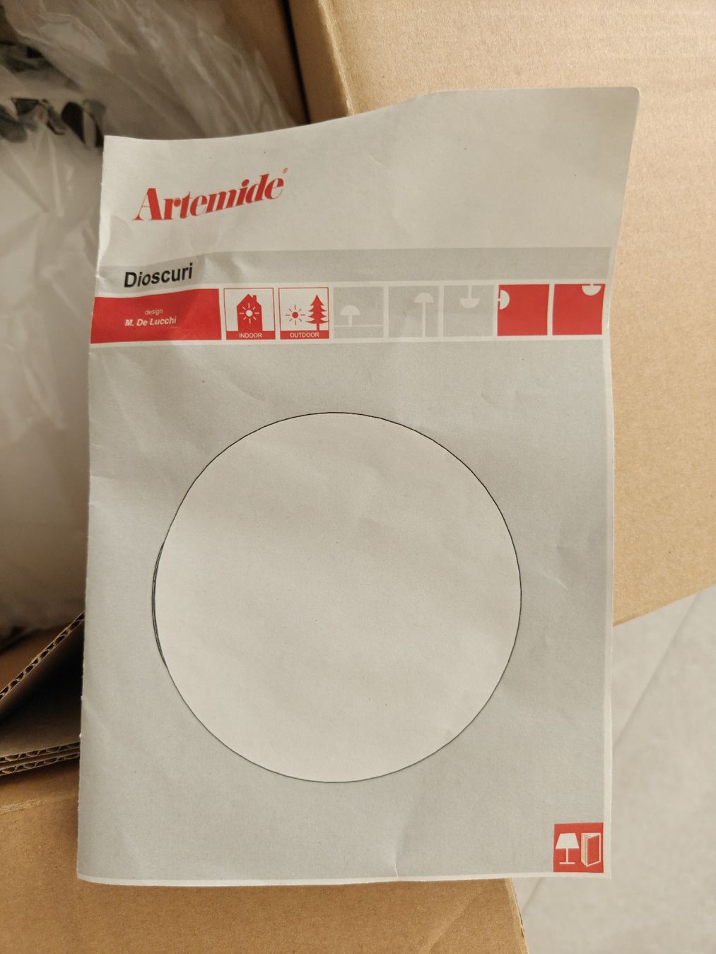 Artemide Lampade: Artemide Dioscuri Wall/Ceiling Lamp - Modern Design! new – Nuovo (secondo la descrizione) da Lonay venduto da ari_2xzm 4