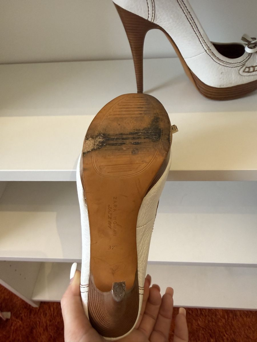 Zara Scarpe da donna:   Zara Peeptoe Pumps Gr.37 – Usato da pratteln venduto da Bogi94 3