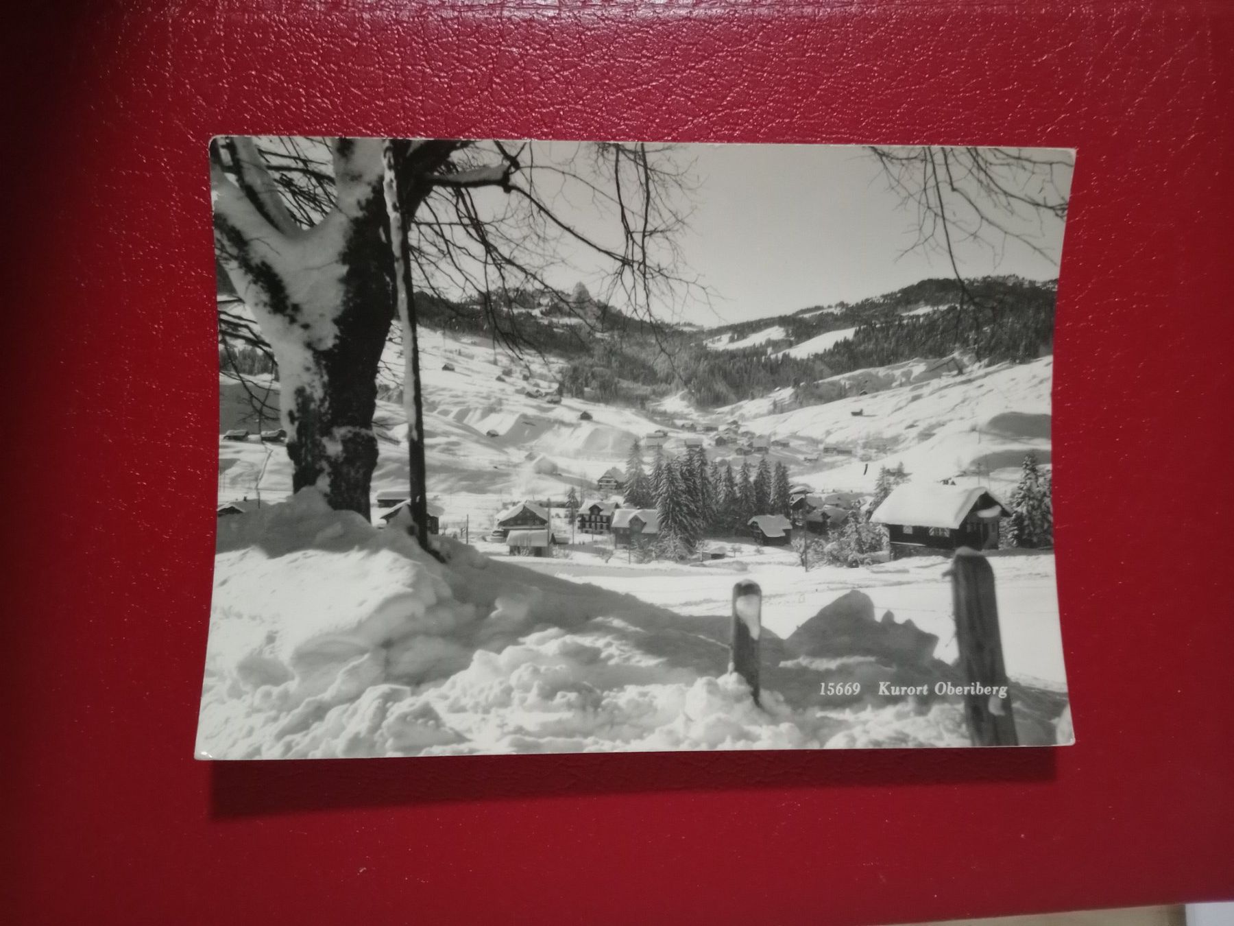 Cartoline postali: Oberiberg Schwyz Winter – Usato da Küttigen venduto da Melisch1000