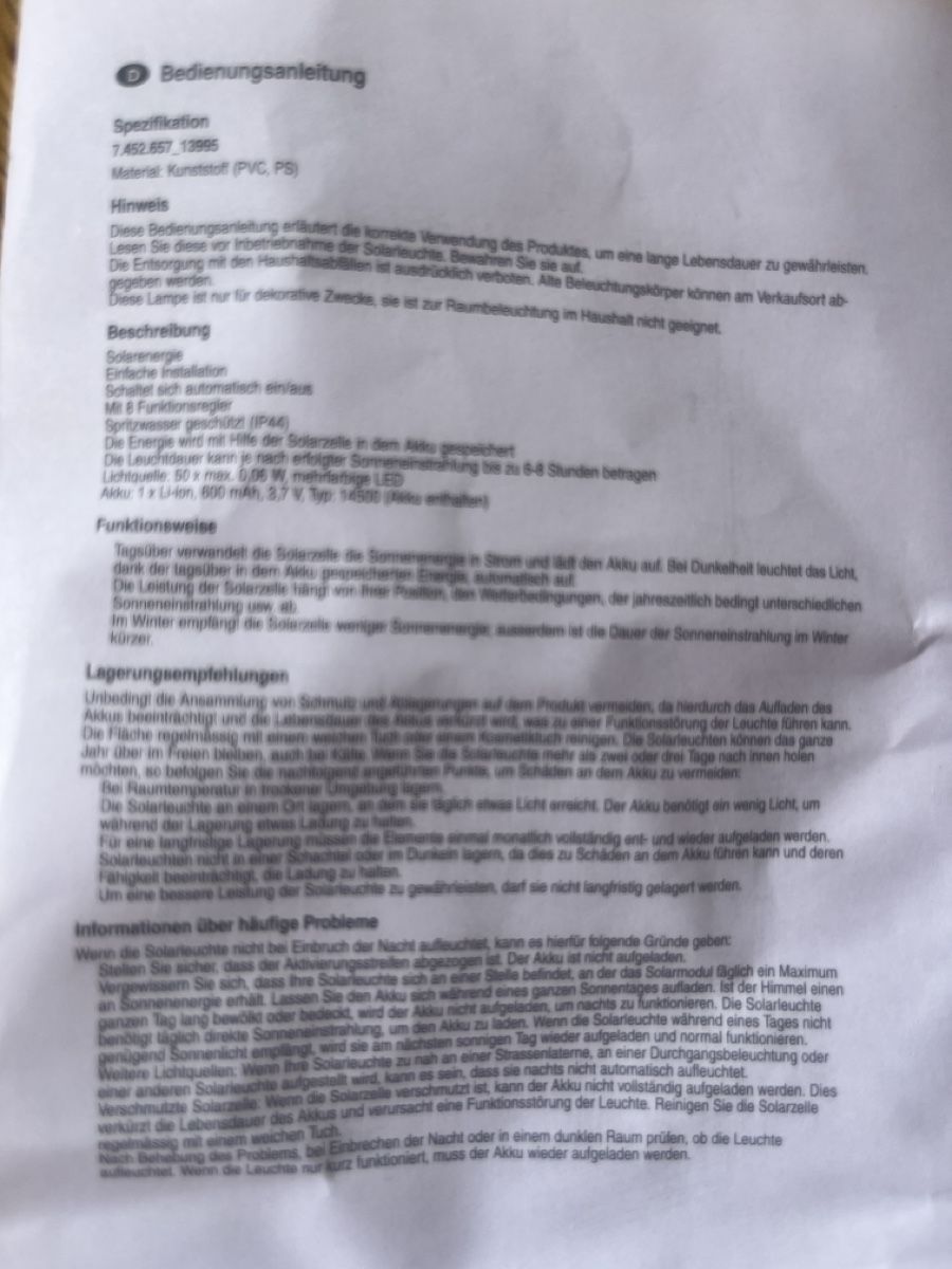 Lichterketten & Leisten: Lichterkette – Neu (gemäss Beschreibung) aus Jona von Maepet 1