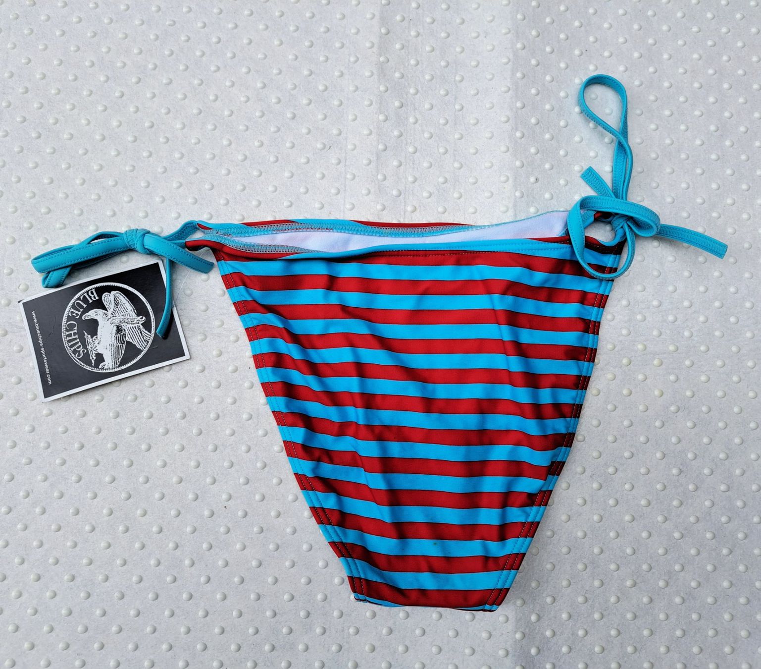 Costumi da bagno & Bikini: NEU! Gestreifter Badeslip "Blue Chips" Gr. 40 – Nuovo e nell'imballaggio originale da Gysenstein venduto da joshuas81 1