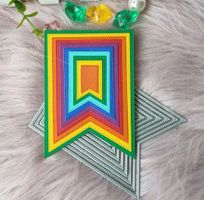 Stanzschablone Nr. 982, Etiketten, Tags (Sizzix geeignet)