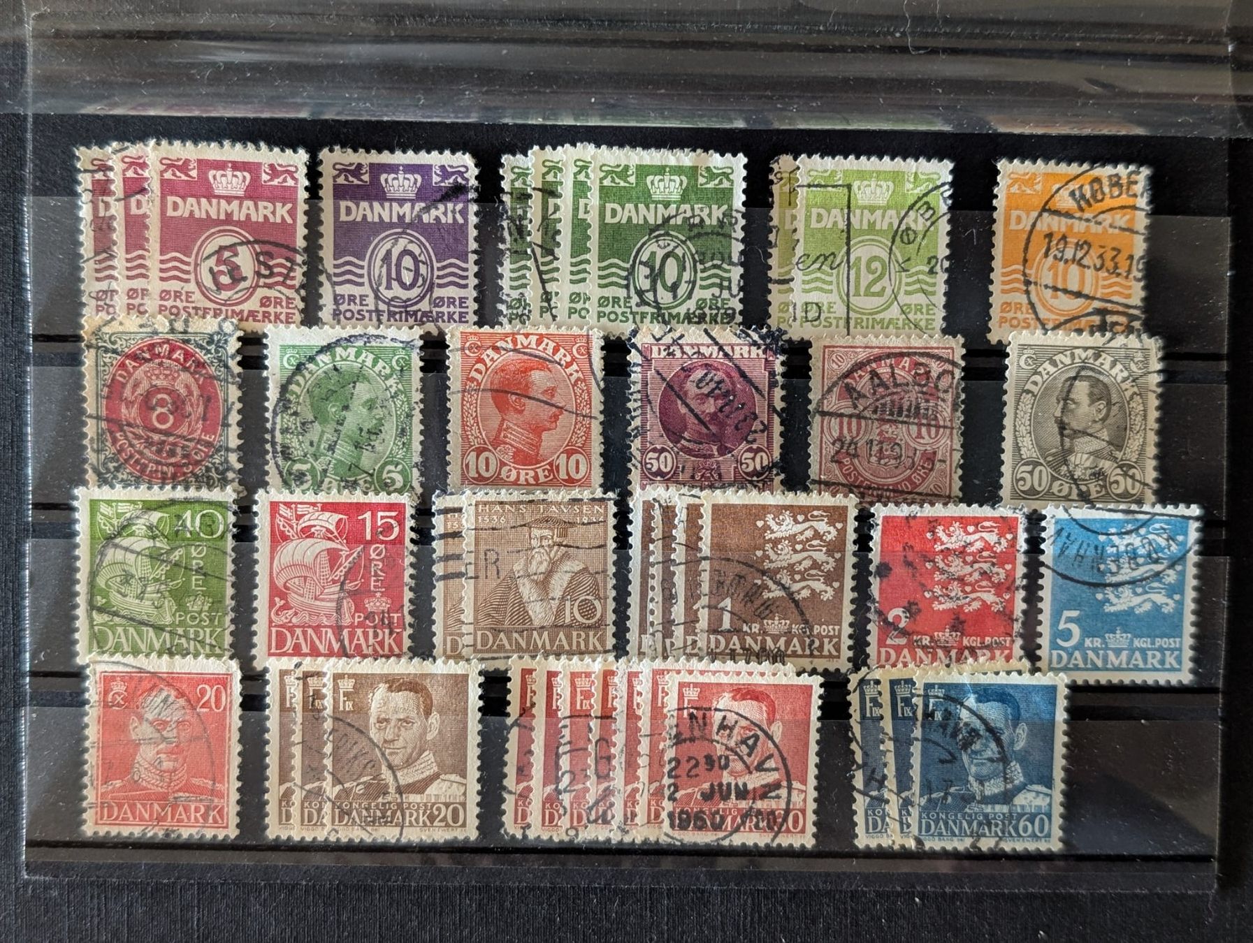 Alle Briefmarken: Dänemark Briefmarken gestempelt, kleine Sammlung – Gebraucht aus Steinmaur von compura49
