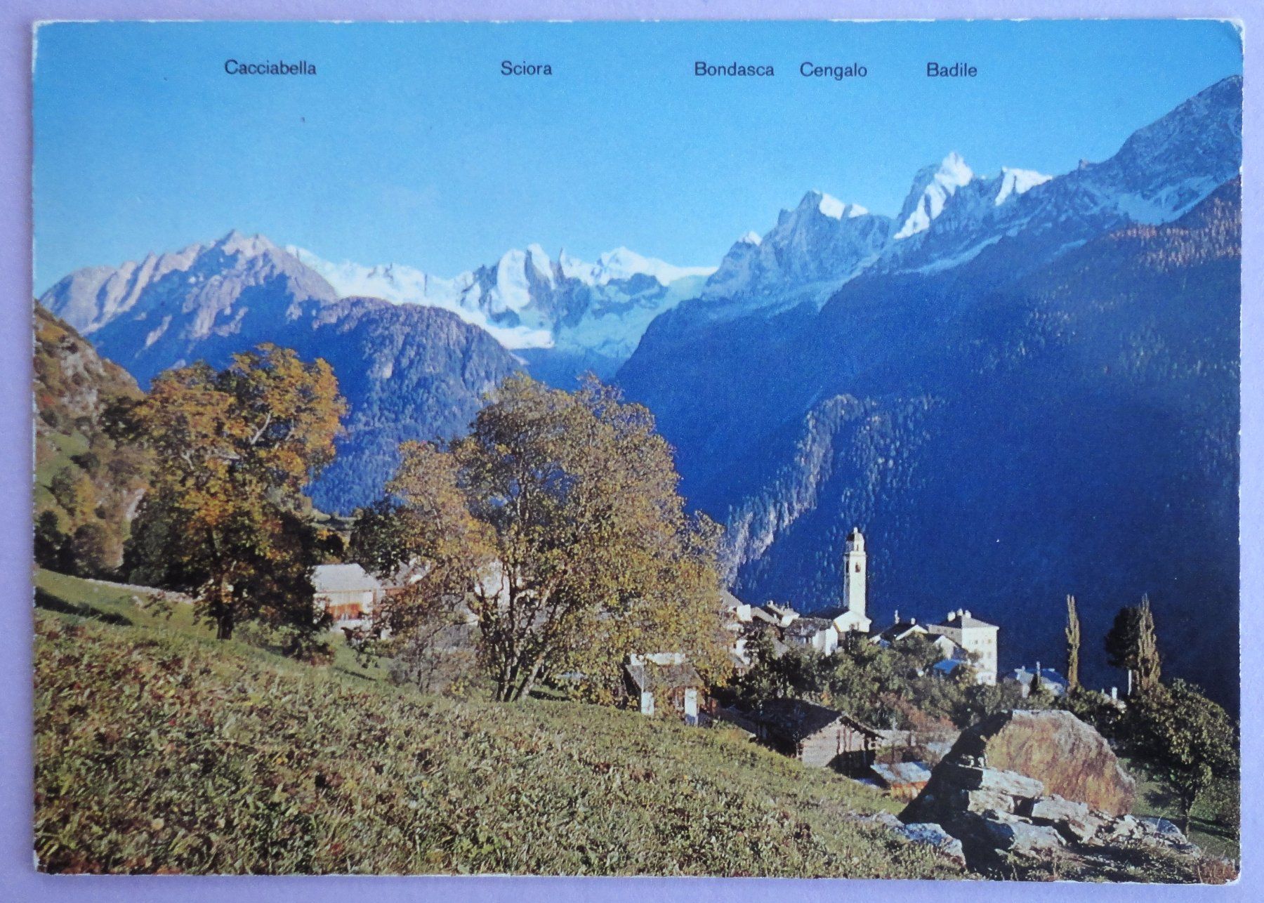 Cartes postales: Soglio (Bergell) – D'occasion à Fétigny par Billy2miny
