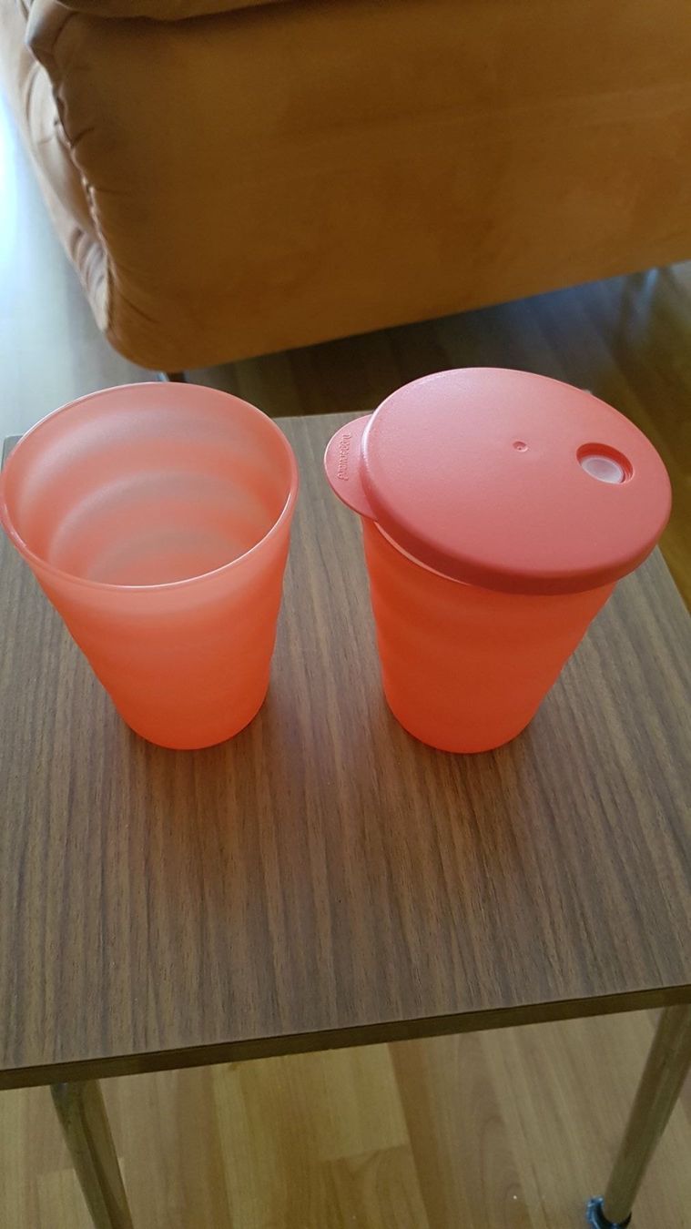 Tupperware Contenitori & Simili: Aqua Strohalmbecher – Nuovo e nell'imballaggio originale da Hasle b. Burgdorf venduto da buddle32