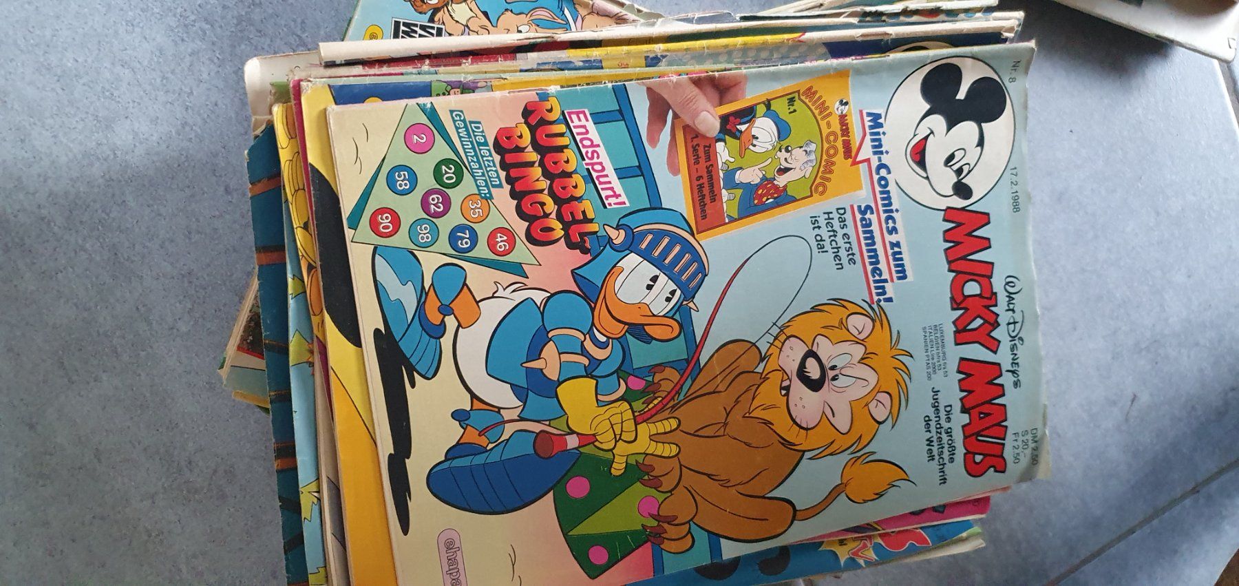 Comics: Micky maus sammlung 2kisten um 1980 – Gebraucht aus Mammern von Iten-chris 3