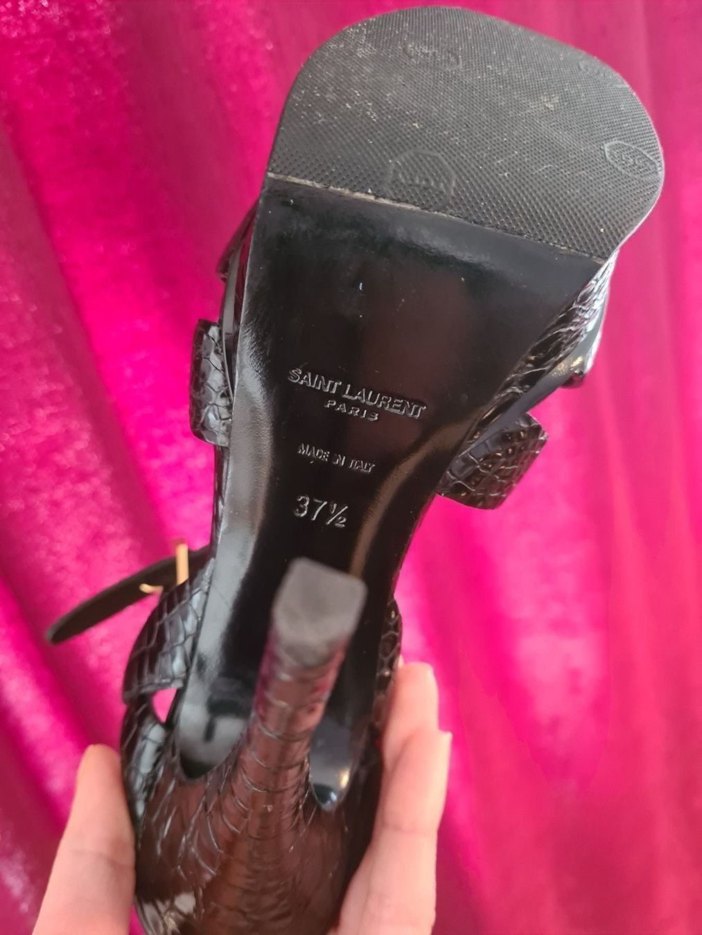 Saint Laurent Scarpe da donna: Saint Laurent Tribute Sandals 37,5 – Usato da Kloten venduto da Kri23 2
