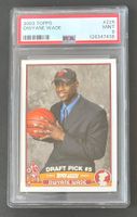 NBA Dwyane Wade 2003-04 Topps Rookie Card Miami Heat PSA 9
