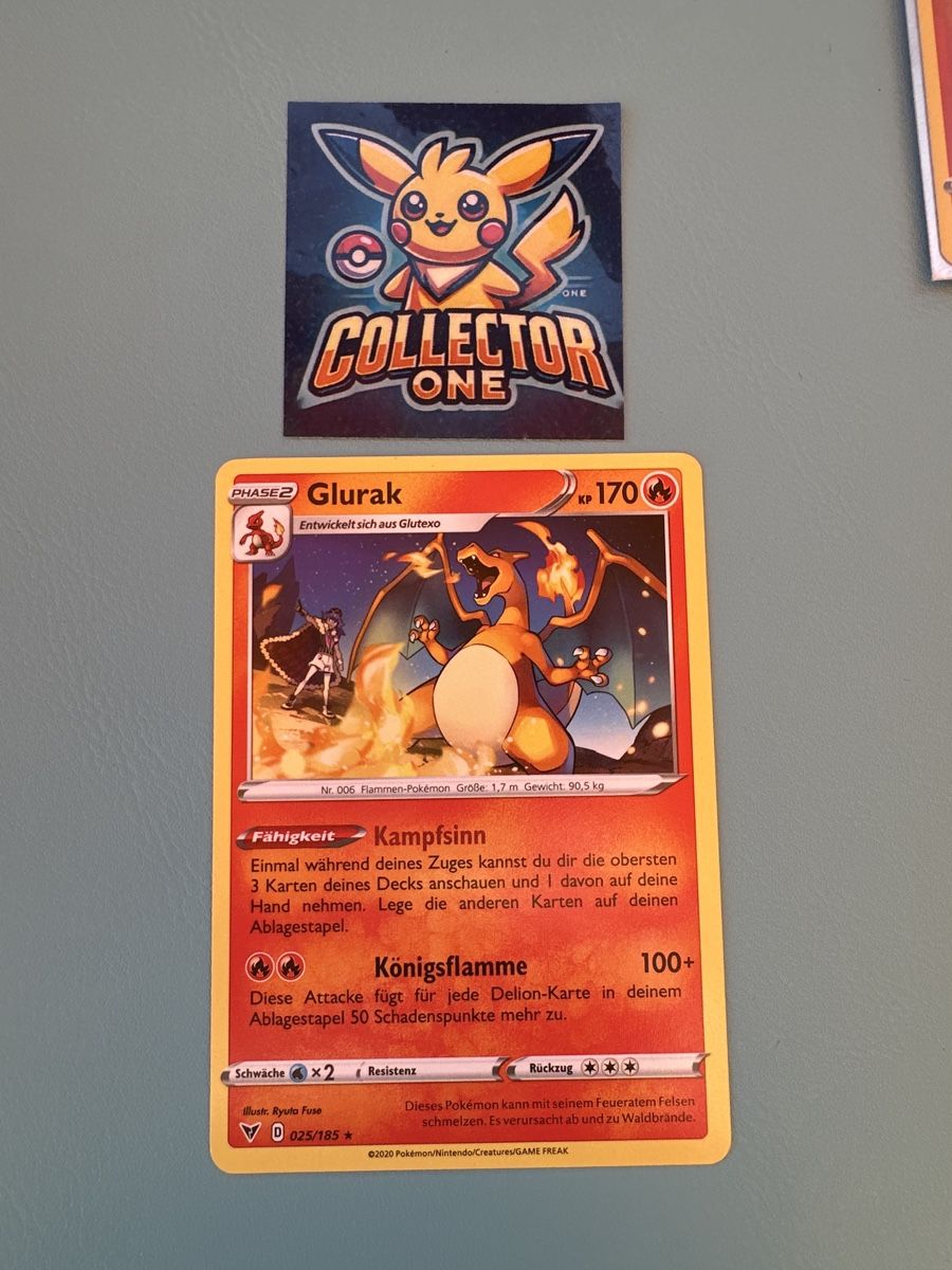 Pokémon Carte collezionabili: Pokemon Glurak 2020 charizard selten Top – Nuovo (secondo la descrizione) da Lommiswil venduto da CollectorOne