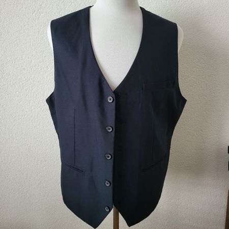 Anzugweste von 21Men, dunkelblau, Gr. XL, neu