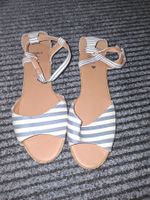 Sommerschuhe gestreift