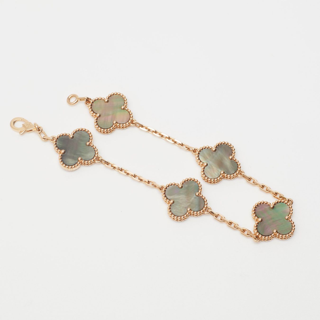 Van Cleef Bracciali & Braccialetti: RARE Authentique Bracelet VAN CLEEF ARPELS Vintage Alhambra – Nuovo e nell'imballaggio originale da Carouge GE venduto da TLD 7
