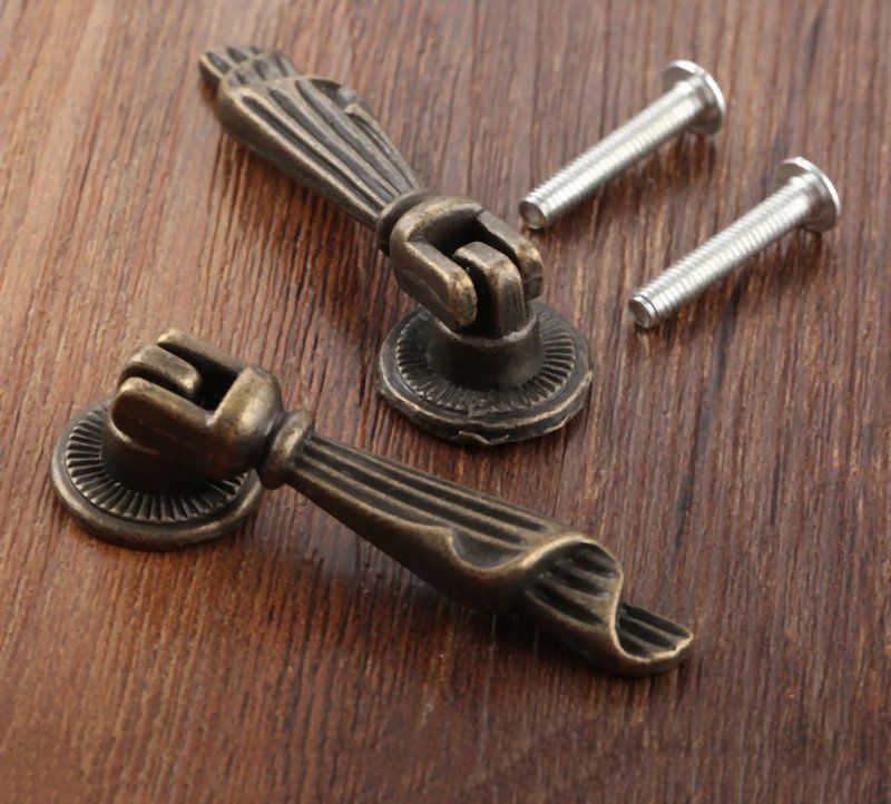 Ferramenta: 10x Möbelgriffe Vintage-Stil - Poignée de meuble – Nuovo e nell'imballaggio originale da Lausanne venduto da batishop 3