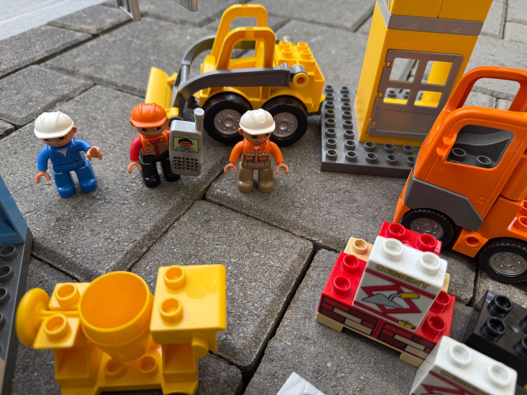 Lego Giocattoli: Lego DUPLO, Grossbaustelle 4988 – Usato da Thun venduto da Archeoteam 1