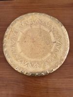 Messing Servierteller Orientalisch ziseliert Ø 40cm Vintage