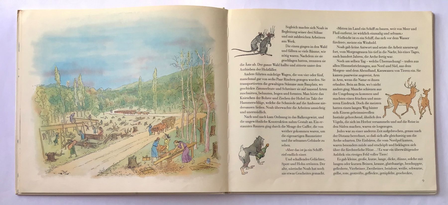 Libri: Bilderbuch: Die Arche Noah – Usato da Bubendorf venduto da Alpenheidi 7