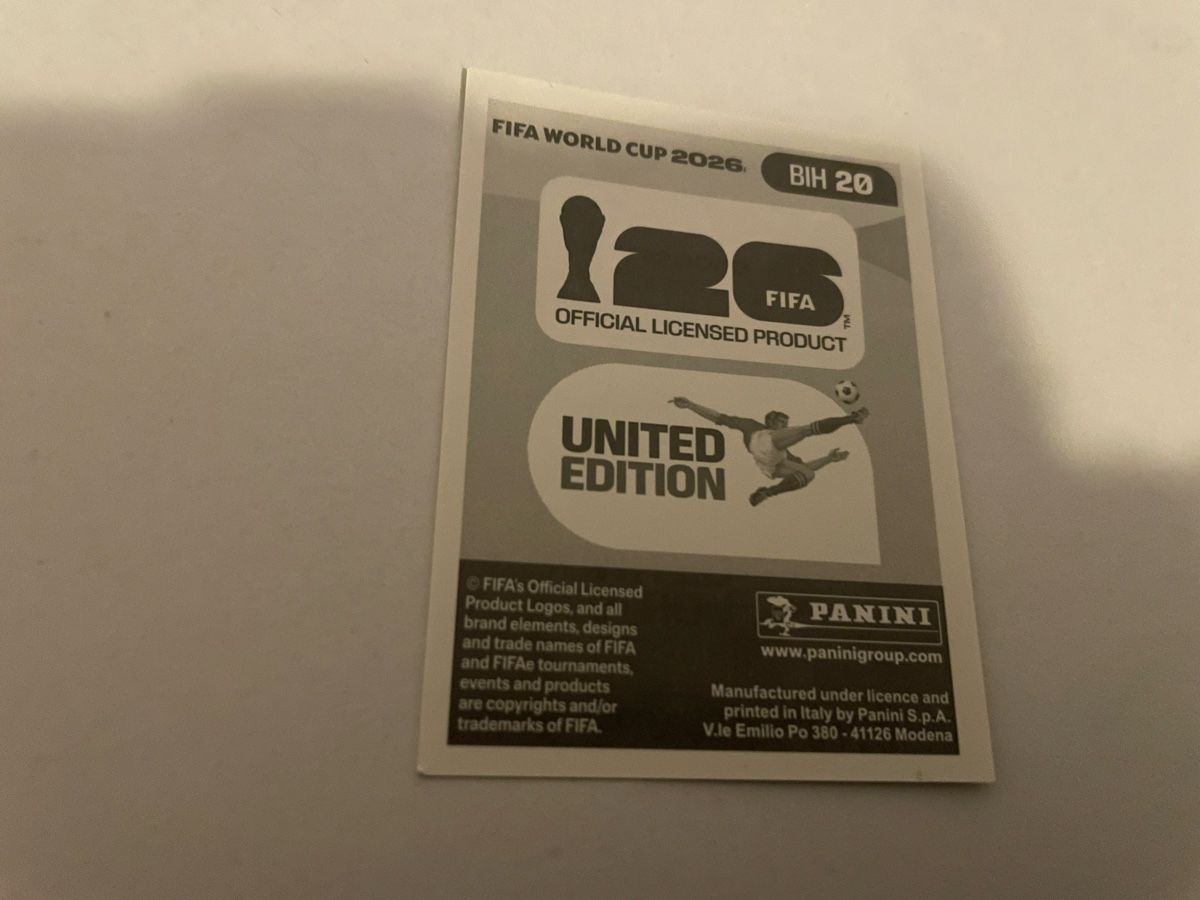 Panini Carte collezionabili: FIFA WM 2026 Haris Tabakovic BIH 20 – Nuovo (secondo la descrizione) da Winterthur venduto da Cobraforce 1