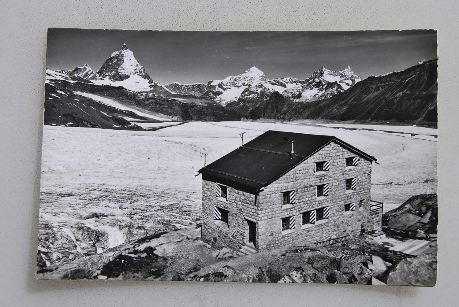 Cartoline postali: AK Zermatt, Monte Rosa-Hütte – Usato da Rüfenacht BE venduto da Toro06