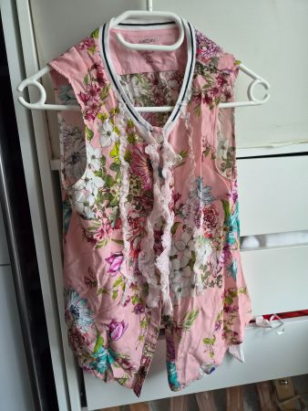 Marccain schönes Seidenshirt Gr. N3