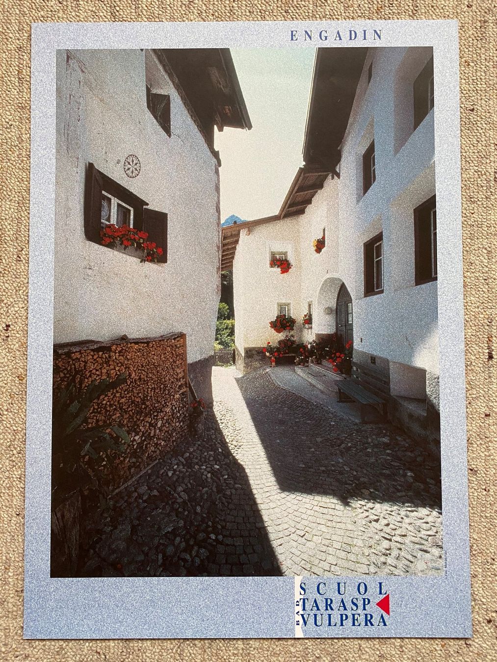 Poster & Bilder: 2 Kleinplakate  SCUOL TARASP VULPERA – Neu (gemäss Beschreibung) aus deitingen von popcorn02