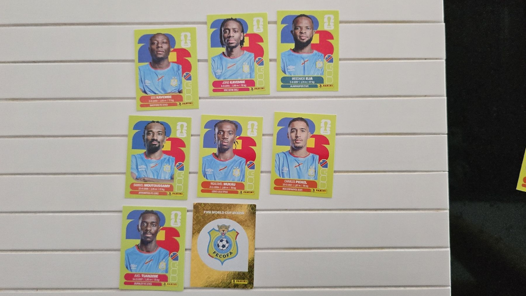 Panini Sammelbilder & Trading cards: Fussball Stickers Panini FIFA World Cup 2026 Congo COD – Neu (gemäss Beschreibung) aus Aesch ZH von Strandhaus