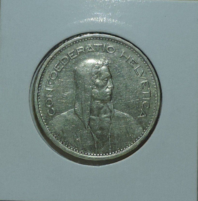 Toutes les monnaies: 5 Franken 1937  Silber – D'occasion à Gommiswald par Malediven2025 3